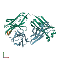 3D model of 1mch from PDBe