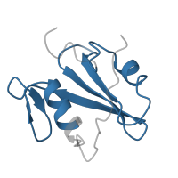 The deposited structure of PDB entry 1mil contains 1 copy of Pfam domain PF00017 (SH2 domain) in SHC-transforming protein 1. Showing 1 copy in chain A.