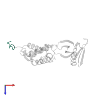 Integrin beta-3 in PDB entry 1miz, assembly 1, top view.