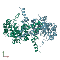 3D model of 1mum from PDBe
