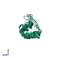 Cyclin-dependent kinase 4 inhibitor C in PDB entry 1mx2, assembly 1, side view.