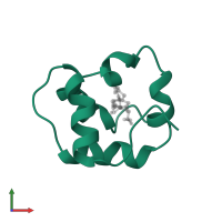 Non-specific lipid-transfer protein 2G in PDB entry 1n89, assembly 1, front view.