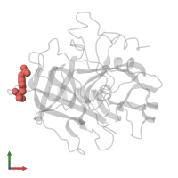 Modified residue TYS in PDB entry 1nrs, assembly 1, front view.