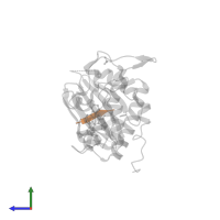 Peptide ASVSA in PDB entry 1nvs, assembly 1, side view.