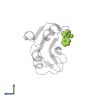 (PHENYL-PHOSPHONO-METHYL)-PHOSPHONIC ACID in PDB entry 1o4r, assembly 1, side view.
