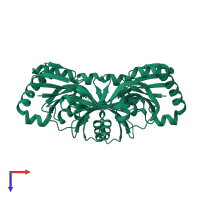 ATP phosphoribosyltransferase in PDB entry 1o64, assembly 1, top view.