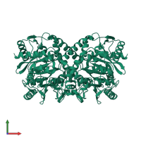 Amidase domain-containing protein in PDB entry 1obj, assembly 1, front view.