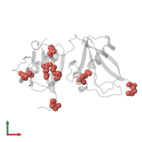 Modified residue MSE in PDB entry 1oey, assembly 1, front view.