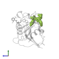 NADPH DIHYDRO-NICOTINAMIDE-ADENINE-DINUCLEOTIDE PHOSPHATE in PDB entry 1ohj, assembly 1, side view.