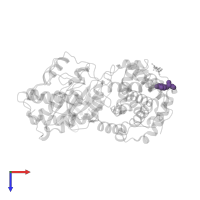 Modified residue PFF in PDB entry 1ol1, assembly 1, top view.