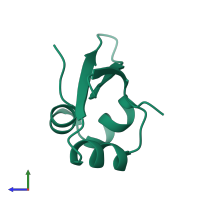 Regulatory protein cro in PDB entry 1orc, assembly 1, side view.