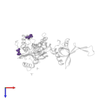 Modified residue SEP in PDB entry 1p16, assembly 1, top view.