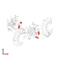 Modified residue TYS in PDB entry 1p8v, assembly 1, front view.