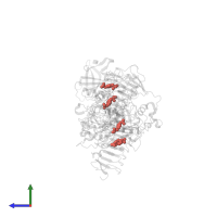 Modified residue TYS in PDB entry 1p8v, assembly 1, side view.
