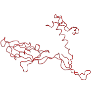 The deposited structure of PDB entry 1pdf contains 18 copies of Pfam domain PF08677 (GP11 baseplate wedge protein) in Baseplate wedge protein gp11. Showing 1 copy in chain A.