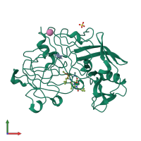 3D model of 1ppk from PDBe