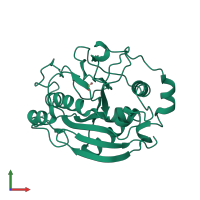 3D model of 1pzt from PDBe