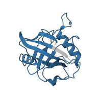 The deposited structure of PDB entry 1qnh contains 2 copies of Pfam domain PF00160 (Cyclophilin type peptidyl-prolyl cis-trans isomerase/CLD) in Peptidyl-prolyl cis-trans isomerase. Showing 1 copy in chain B.