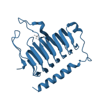 The deposited structure of PDB entry 1qrf contains 1 copy of SCOP domain 51174 (gamma-carbonic anhydrase-like) in Carbonic anhydrase. Showing 1 copy in chain A.