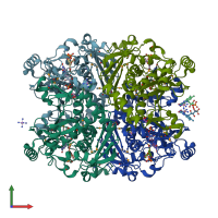 3D model of 1qxo from PDBe