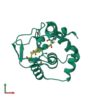 3D model of 1qyz from PDBe
