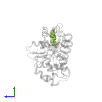 GUANOSINE-5'-DIPHOSPHATE in PDB entry 1r8s, assembly 1, side view.