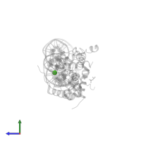 CALCIUM ION in PDB entry 1rio, assembly 1, side view.