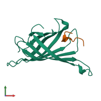3D model of 1rst from PDBe