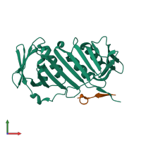 3D model of 1rxz from PDBe