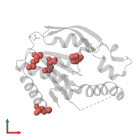Modified residue MSE in PDB entry 1rz3, assembly 1, front view.