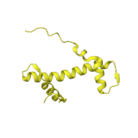 The deposited structure of PDB entry 1s32 contains 2 copies of SCOP domain 47114 (Nucleosome core histones) in Histone H4. Showing 1 copy in chain H [auth F].