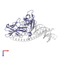 Nuclear factor of activated T-cells, cytoplasmic 2 in PDB entry 1s9k, assembly 1, top view.