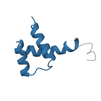 The deposited structure of PDB entry 1san contains 1 copy of Pfam domain PF00046 (Homeodomain) in Homeotic protein antennapedia. Showing 1 copy in chain A.