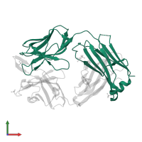 Immunoglobulin kappa constant in PDB entry 1seq, assembly 1, front view.