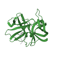 The deposited structure of PDB entry 1sgp contains 1 copy of Pfam domain PF00089 (Trypsin) in Streptogrisin-B. Showing 1 copy in chain A [auth E].