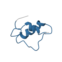 The deposited structure of PDB entry 1sju contains 1 copy of Pfam domain PF00049 (Insulin/IGF/Relaxin family) in Insulin B chain. Showing 1 copy in chain A.