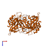 Type II restriction enzyme EcoRV in PDB entry 1sx8, assembly 1, top view.