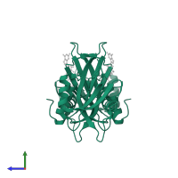 Nudix hydrolase DR_1025 in PDB entry 1sz3, assembly 1, side view.