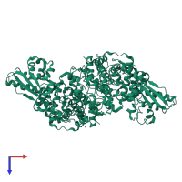 2-methylcitrate dehydratase in PDB entry 1szq, assembly 1, top view.