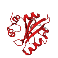 The deposited structure of PDB entry 1t1c contains 1 copy of CATH domain 3.30.450.20 (Beta-Lactamase) in Photoactive yellow protein. Showing 1 copy in chain A.