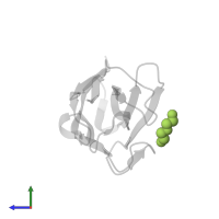 DI(HYDROXYETHYL)ETHER in PDB entry 1t2j, assembly 1, side view.