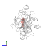 Modified residue TYS in PDB entry 1t4v, assembly 1, side view.
