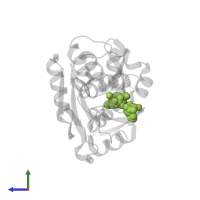 NADPH DIHYDRO-NICOTINAMIDE-ADENINE-DINUCLEOTIDE PHOSPHATE in PDB entry 1tcs, assembly 1, side view.