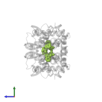 TRYPTOPHAN in PDB entry 1trr, assembly 1, side view.