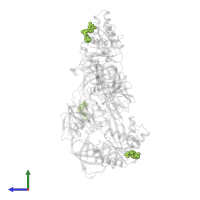 GUANOSINE-5'-DIPHOSPHATE in PDB entry 1tui, assembly 1, side view.