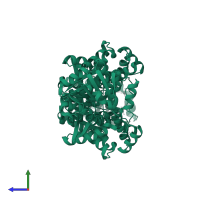 Glycerol-3-phosphate dehydrogenase [NAD(P)+] in PDB entry 1txg, assembly 1, side view.