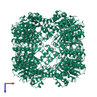 ATP-dependent Clp protease proteolytic subunit in PDB entry 1tyf, assembly 1, top view.