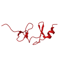 The deposited structure of PDB entry 1u5s contains 1 copy of CATH domain 2.10.110.10 (Cysteine Rich Protein) in LIM and senescent cell antigen-like-containing domain protein 1. Showing 1 copy in chain B.