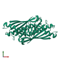 Osmotically inducible protein C in PDB entry 1ukk, assembly 1, front view.