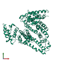 Albumin in PDB entry 1uor, assembly 1, front view.